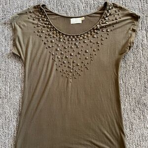 Beautiful studded oversized jersey t shirt